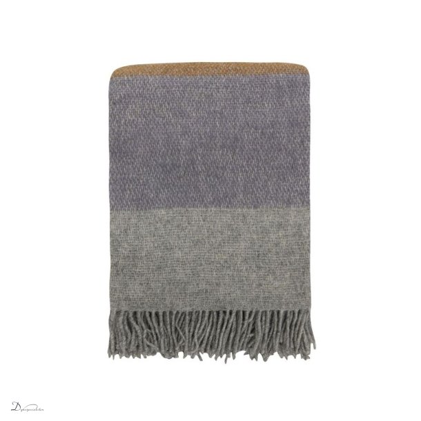 Hie Rimo uldplaid - Lavendel
