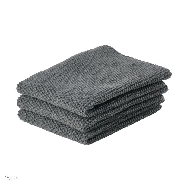 Zone Karklud 3 stk. - Anthracite