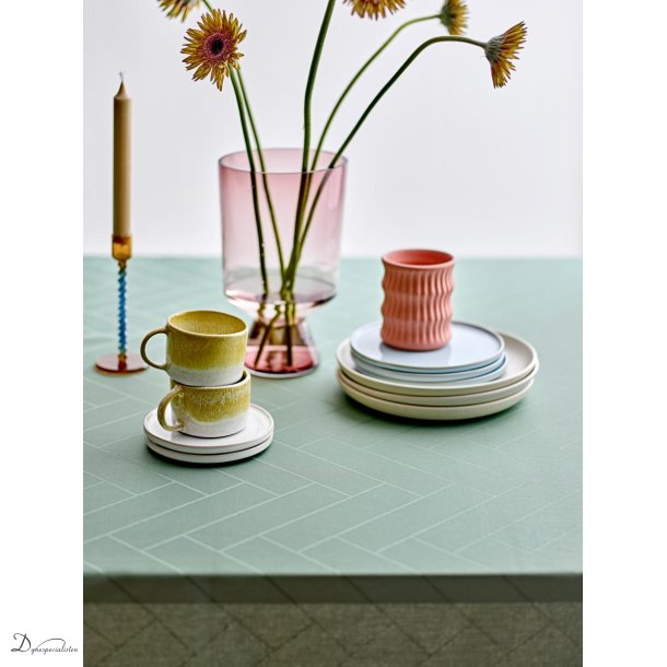 Sdahl Tiles Damask Dug - Hedge Green 