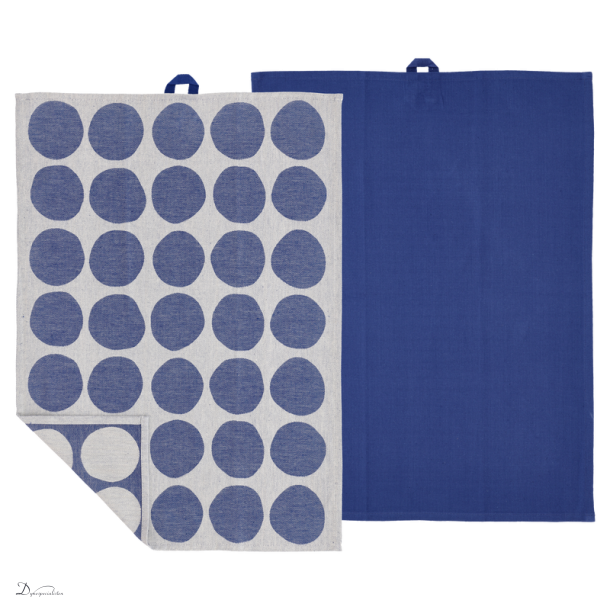 Sdahl Bubbles Viskestykke 2-Pak - Bl 50x70