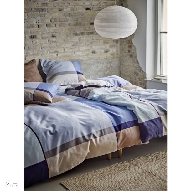 Sdahl Colour Block sengetj - Bl