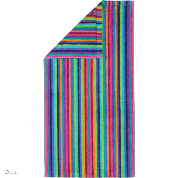 Kopi af Caw Badehndklde Lifestyle Striber - Multi 70x140 