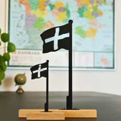 Dannebrog - Sort