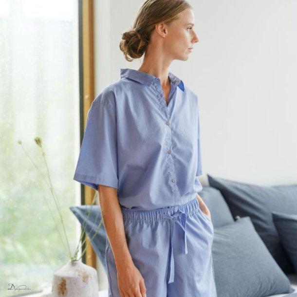 Hie Naxos pyjamas - Jeans Bl - Str. M