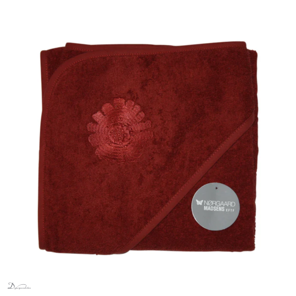 Nrgaard Madsen Badeslag Dusty Red m/ Blomst 75x75