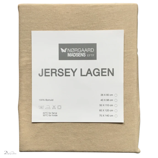 Nrgaard Madsen Jersey lagen 60x120 Lys Brun