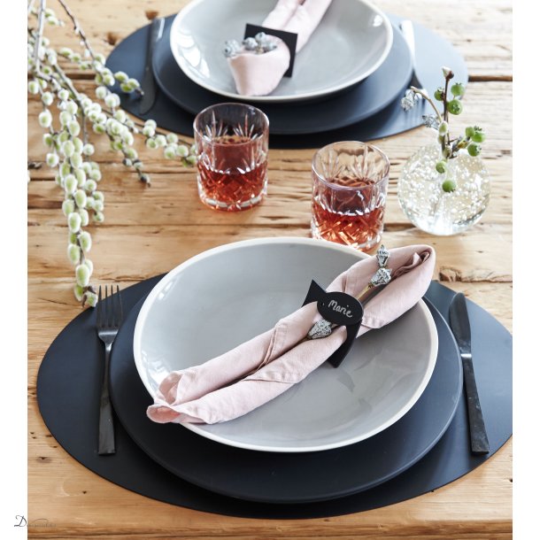 Sej Design Dækketallerken Oval