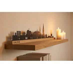 Skive Skyline - Sort