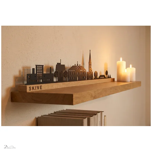 Skive Skyline - Sort