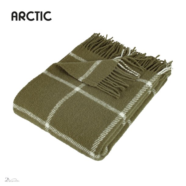 Arctic Thor uldplaid - Olive
