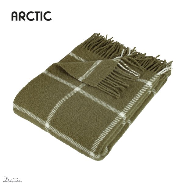 Arctic Thor uldplaid - Olive