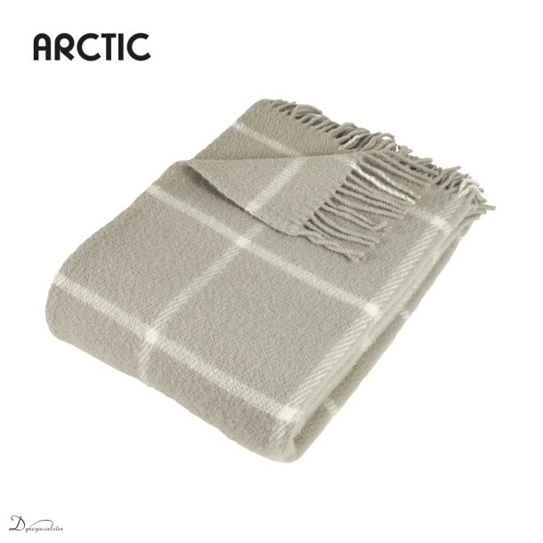 Arctic Thor uldplaid - Sand
