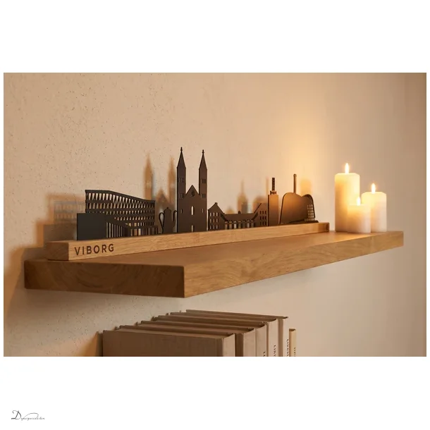 Viborg Skyline - Sort