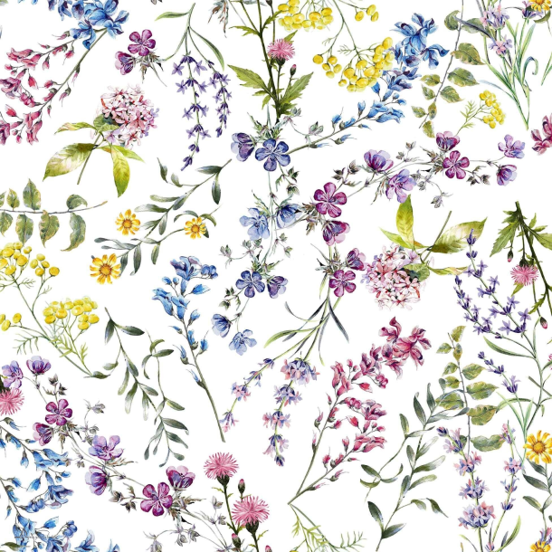 Engholm Voksdug - Vilde Blomster