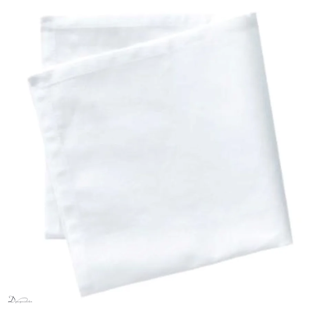 Bastian Stofserviet 45x45 - Hvid