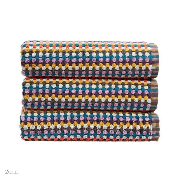 Carnaby Stripe hndklde - Multi